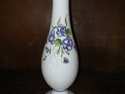 vase gerbe grand decor violette